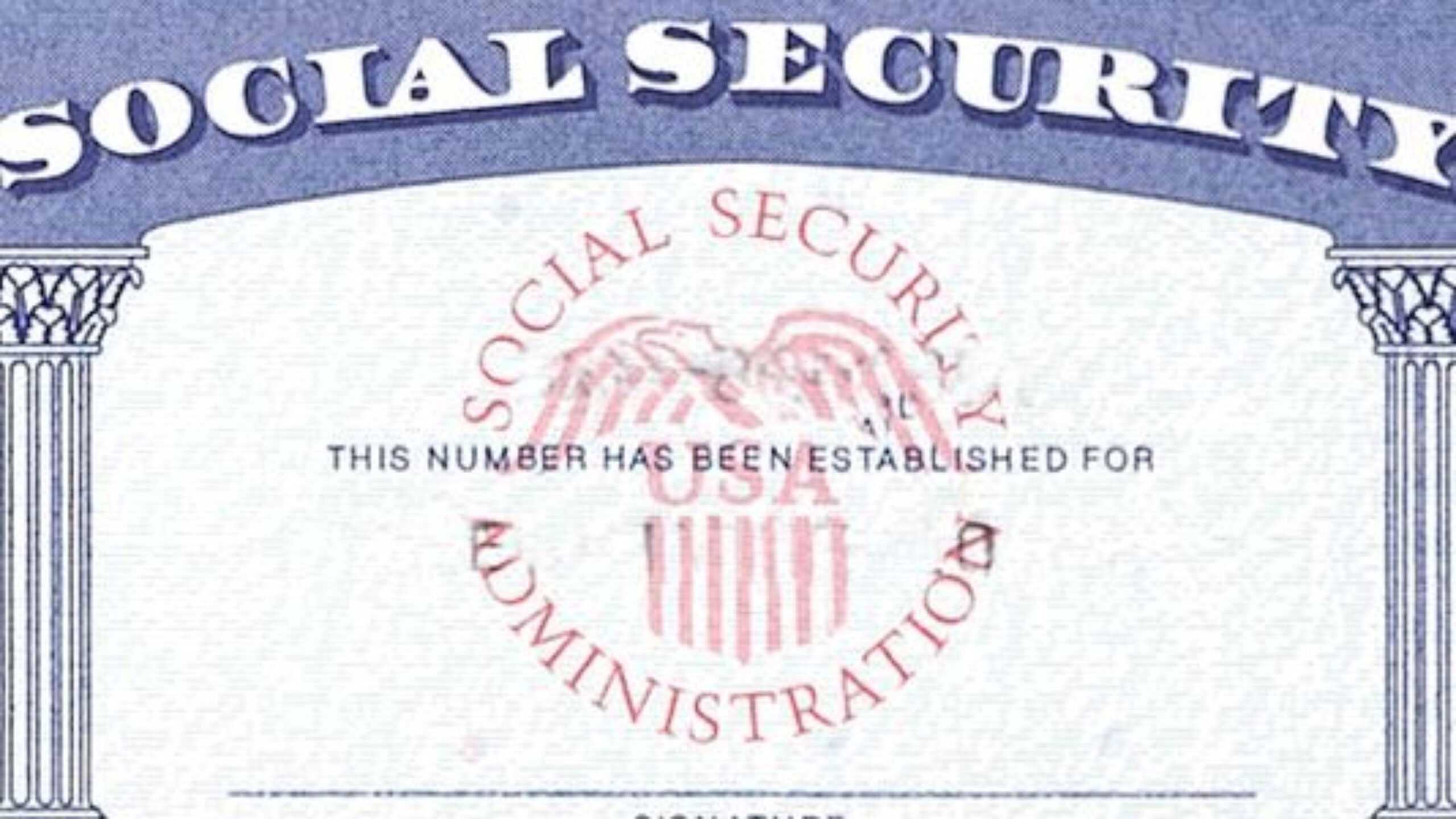 7 Social Security Card Template Psd Images – Social Security Intended For Ssn Card Template
