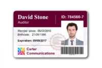 74 The Best Employee Id Card Template Ai Psd File With regarding Employee Card Template Word