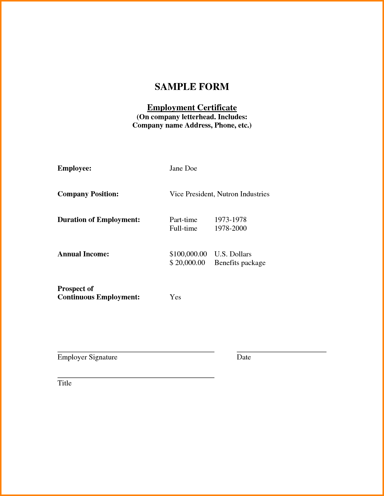 8+ Certificate Of Employment Template | Memo Templates With Certificate Of Employment Template