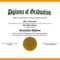8+ Diploma Sample Certificate | Dragon Fire Defense With Regard To University Graduation Certificate Template