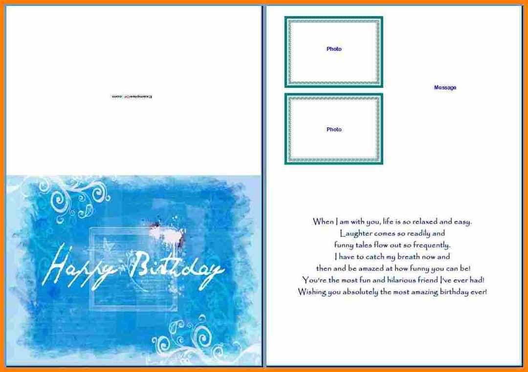 8+ Free Birthday Card Templates For Word | Psychic Belinda Throughout Birthday Card Template Microsoft Word