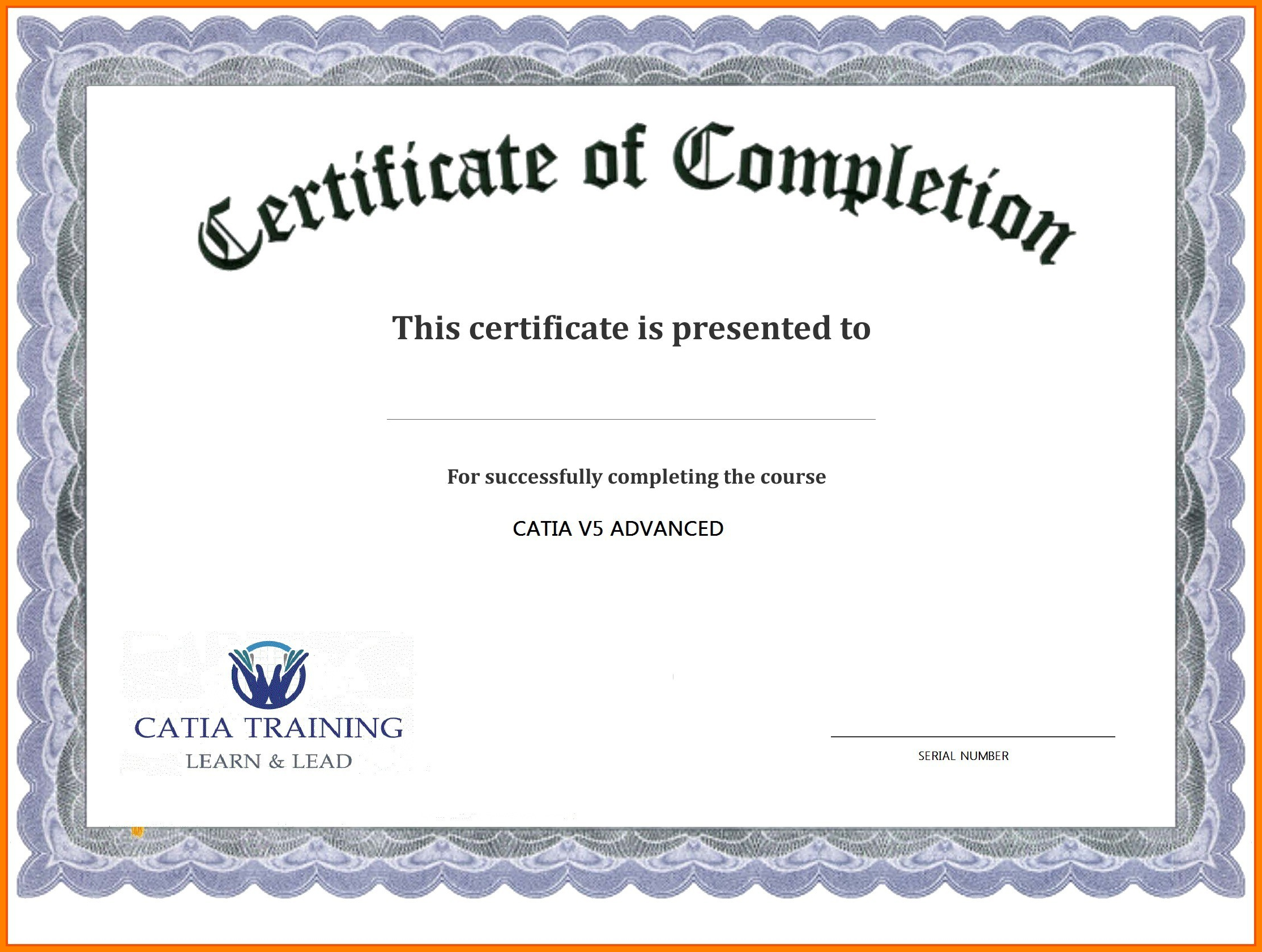 8+ Free Template Certificates In Word | Trinity Training In Certificate Of Completion Template Word