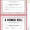 A/b Honor Roll Clipart Regarding Choir Certificate Template