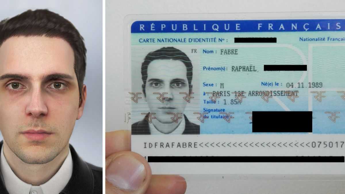 A French Artist Says He Received A National Id Card Using A With Regard To French Id Card Template