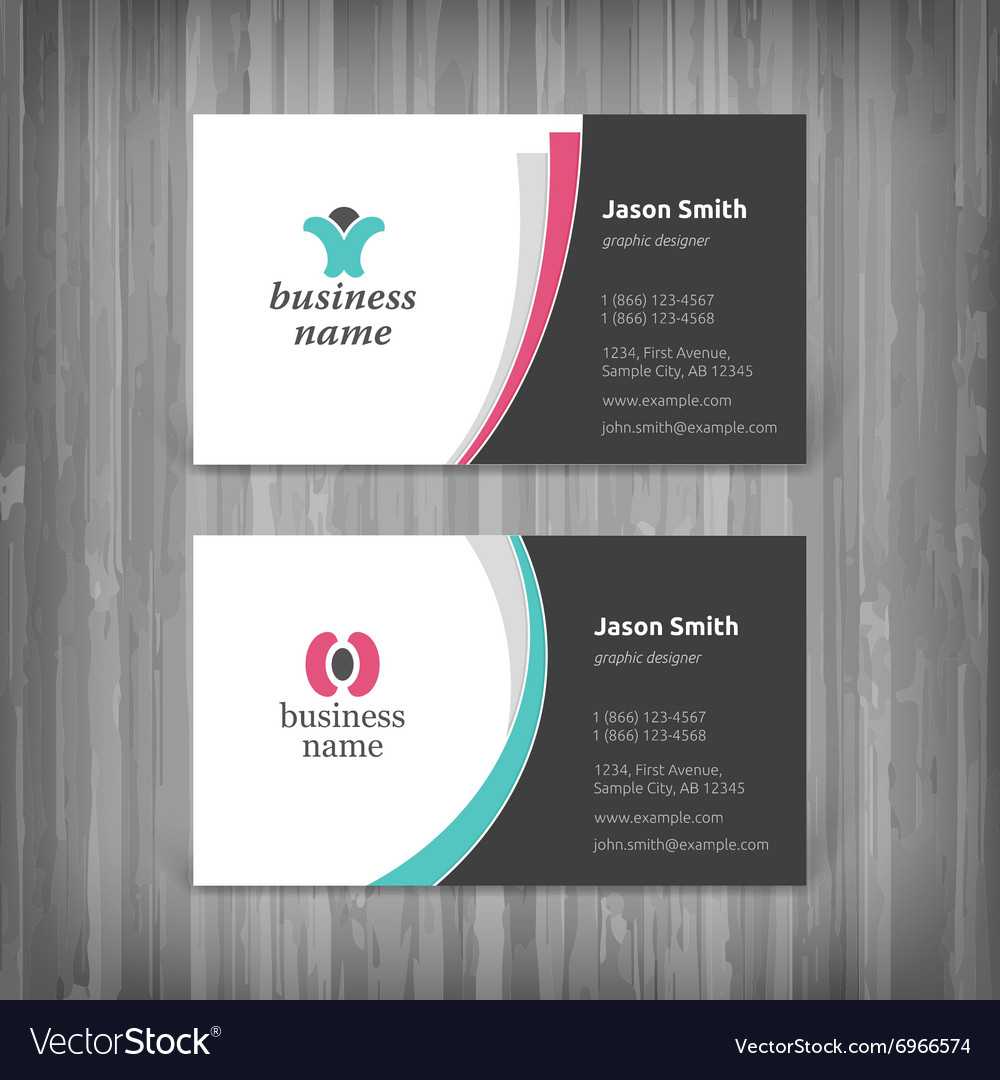 Abstract Creative Business Cards For Web Design Business Cards Templates