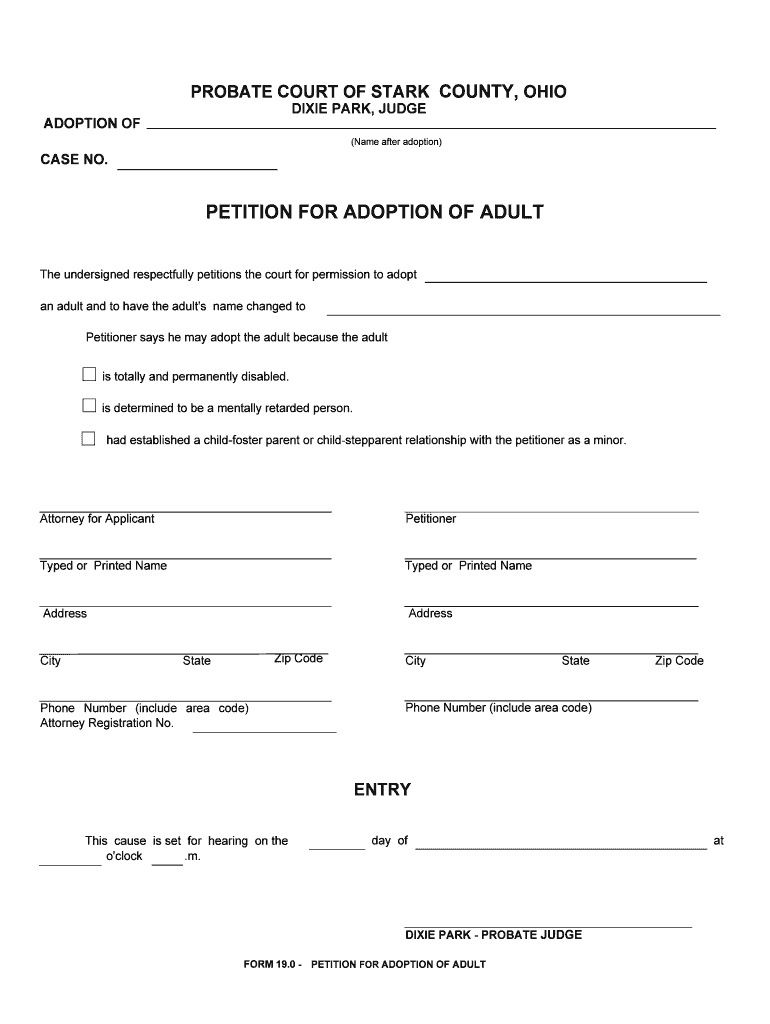 Adoption Paperwork – Fill Online, Printable, Fillable, Blank Inside Child Adoption Certificate Template