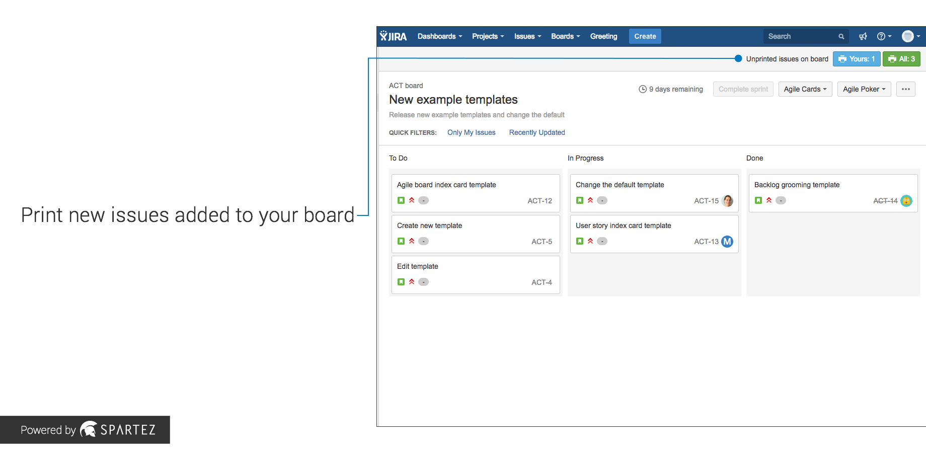 Agile Cards – Print Issues From Jira | Atlassian Marketplace With Regard To Agile Story Card Template