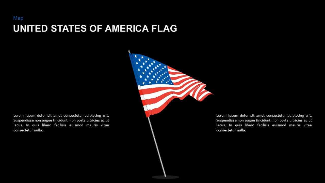 American Flag Powerpoint Template And Keynote Slide Within American Flag Powerpoint Template