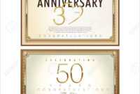 Anniversary Certificate Template in Anniversary Certificate Template Free