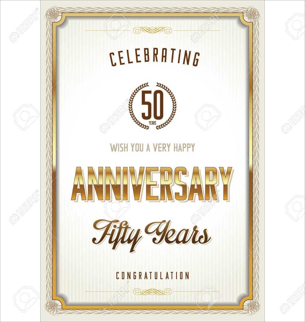 Anniversary Certificate Template With Anniversary Certificate Template Free