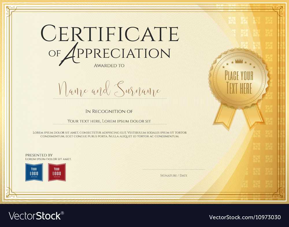 Appreciation On Achievement – Milas.westernscandinavia In Certificate Of Achievement Army Template
