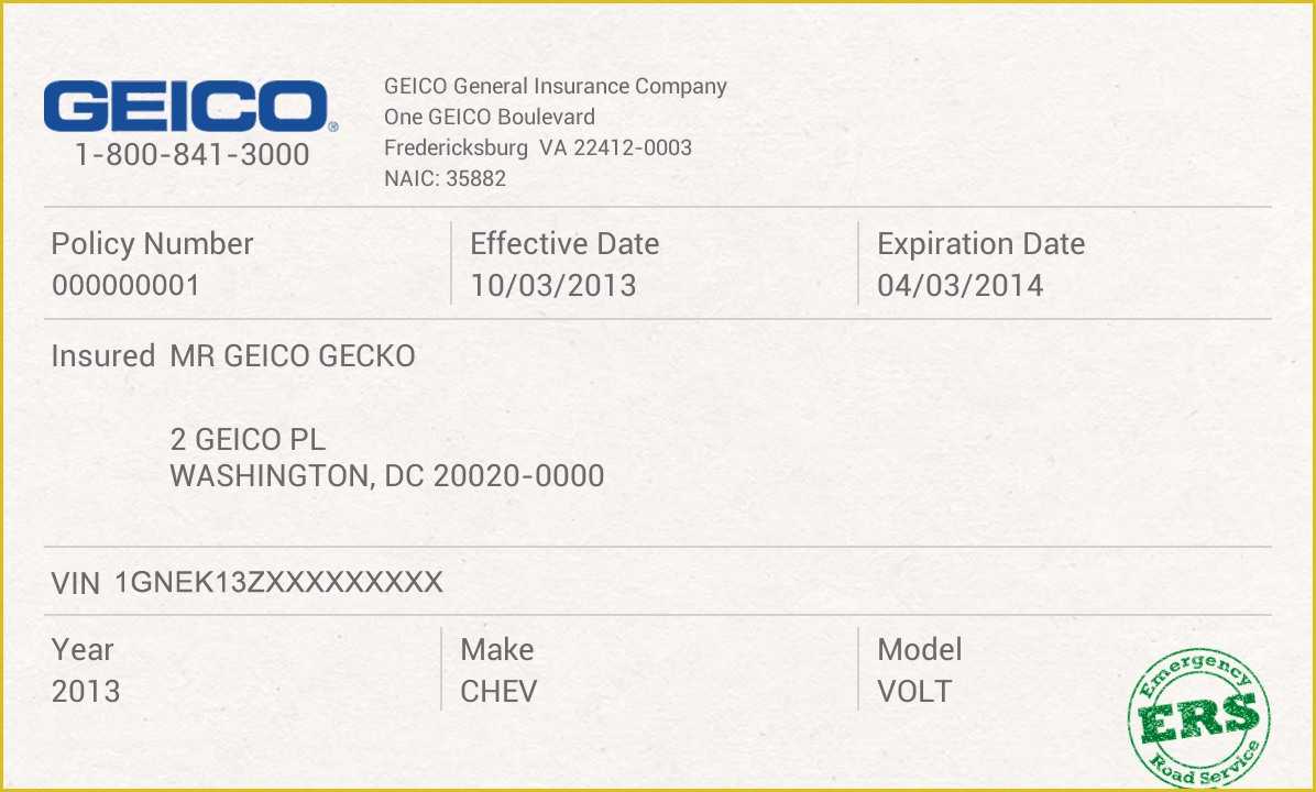 Auto Insurance Card Template – Milas.westernscandinavia In Car Insurance Card Template Free