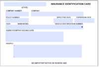 Auto Insurance Templates - Milas.westernscandinavia regarding Proof Of Insurance Card Template