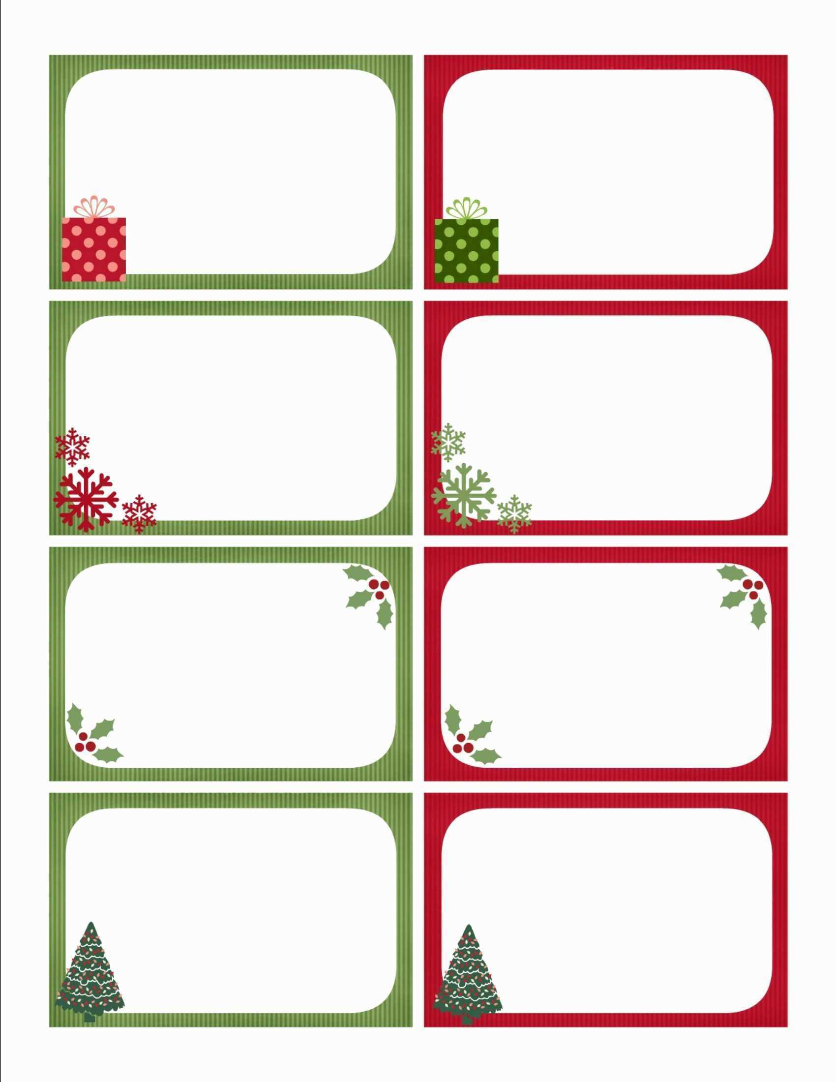 Avery Notecard Template – Milas.westernscandinavia In Christmas Note Card Templates