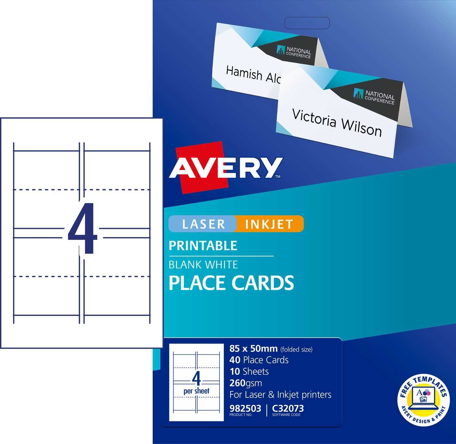 Avery Place Cards Template – Milas.westernscandinavia Inside Place Card Template Free 6 Per Page