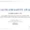 Awards And Recognition | United Safety Usa Pertaining To Safety Recognition Certificate Template