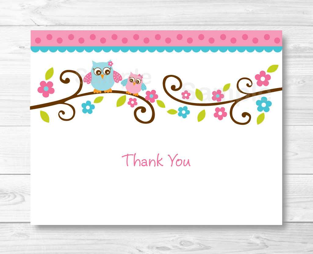 Baby Shower Printer Paper • Baby Showers Design For Template For Baby Shower Thank You Cards