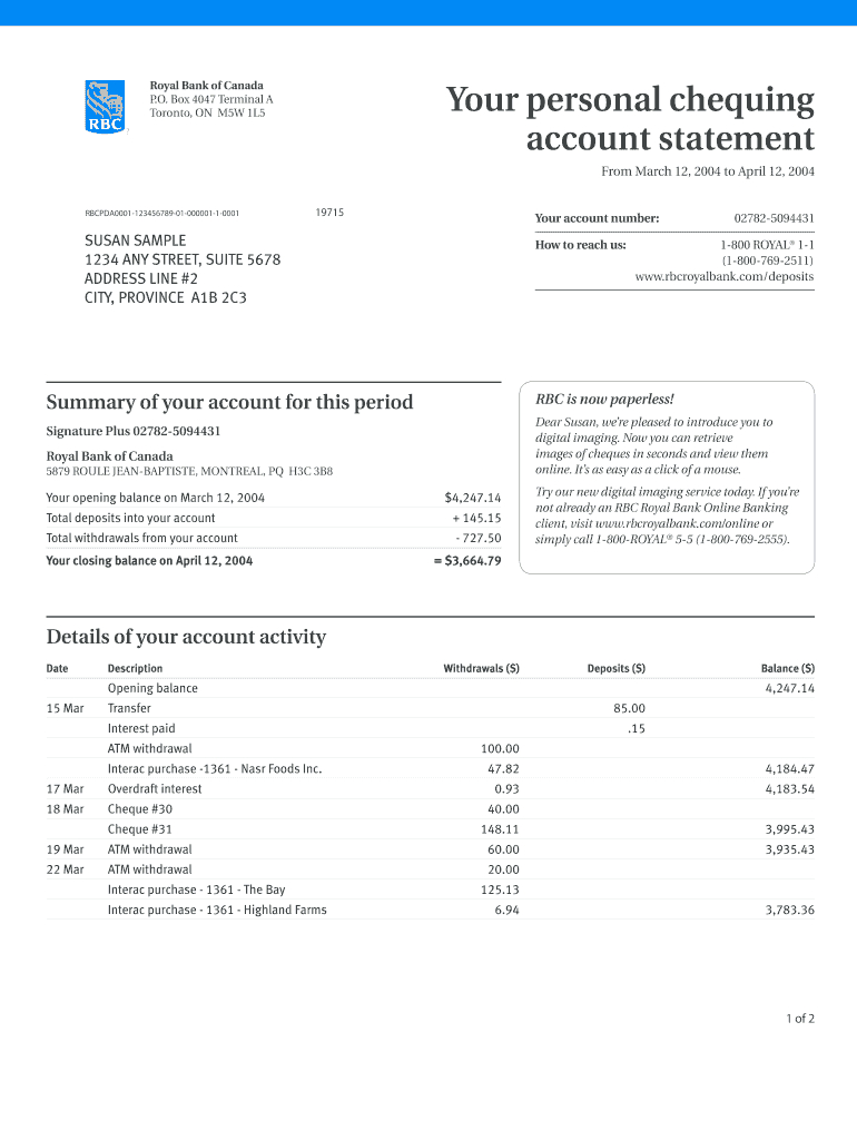 Bank Statement Generator – Fill Online, Printable, Fillable Pertaining To Credit Card Statement Template