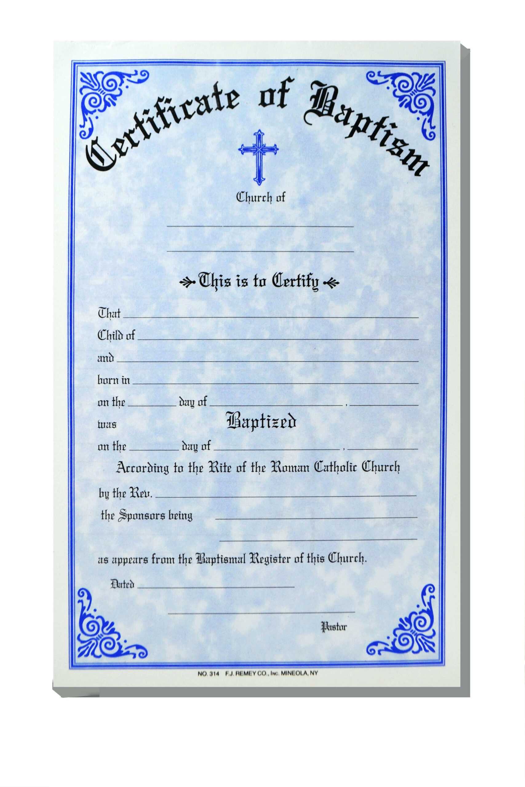 Baptism Certificate Template Word – Heartwork Inside Baby Christening Certificate Template