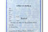 Baptism Certificate Template Word – Heartwork intended for Baptism Certificate Template Download