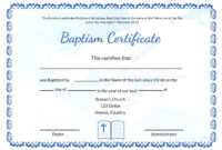 Baptism Certificate Template Word – Heartwork intended for Baptism Certificate Template Word