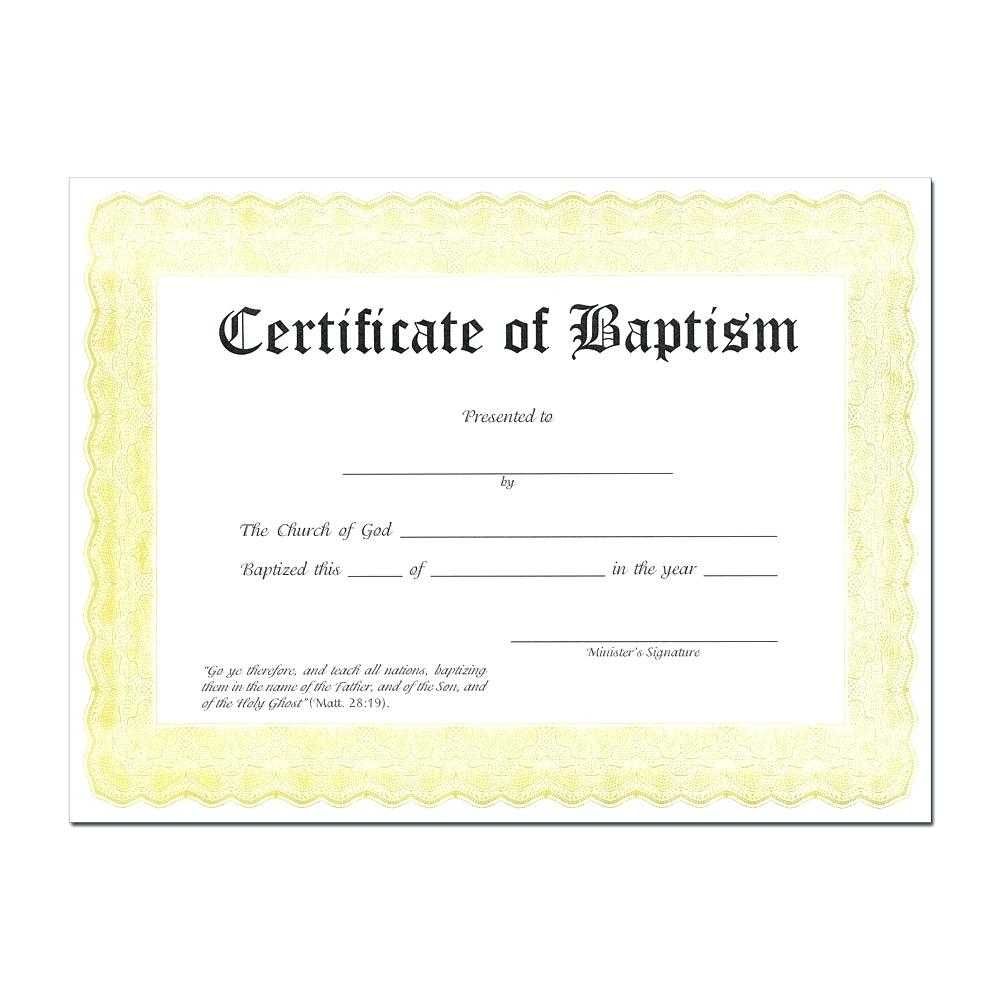 Baptism Certificate Template Word – Heartwork Regarding Baby Christening Certificate Template