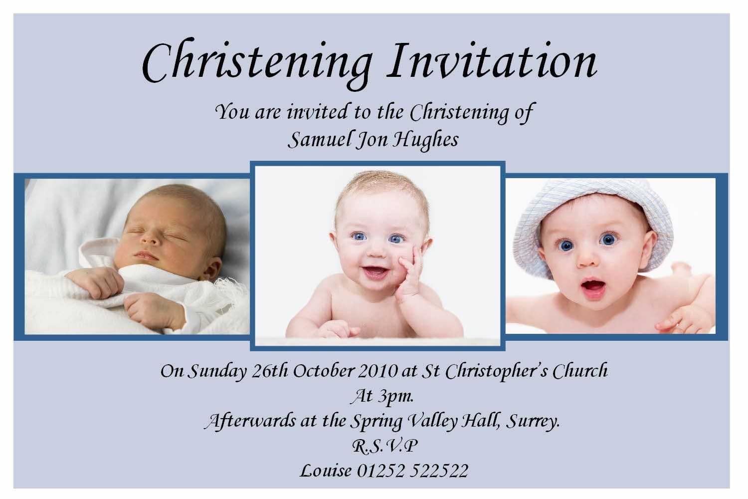 Baptism Invitation Card : Baptism Invitation Cards Designs In Baptism Invitation Card Template