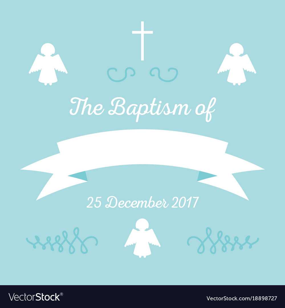 Baptism Invitation Template Pertaining To Baptism Invitation Card Template