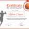 Basketball Award Templates Microsoft Word – Kimoni In Basketball Certificate Template