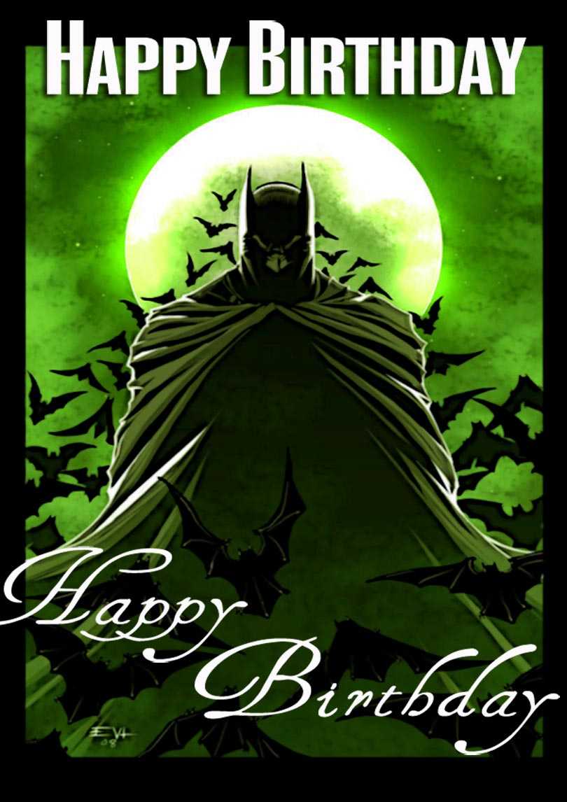 Batman Birthday Card | Free Printable Birthday Cards Pertaining To Batman Birthday Card Template