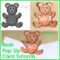 Bear Pop Up Card Tutorial - Craftulate with Teddy Bear Pop Up Card Template Free