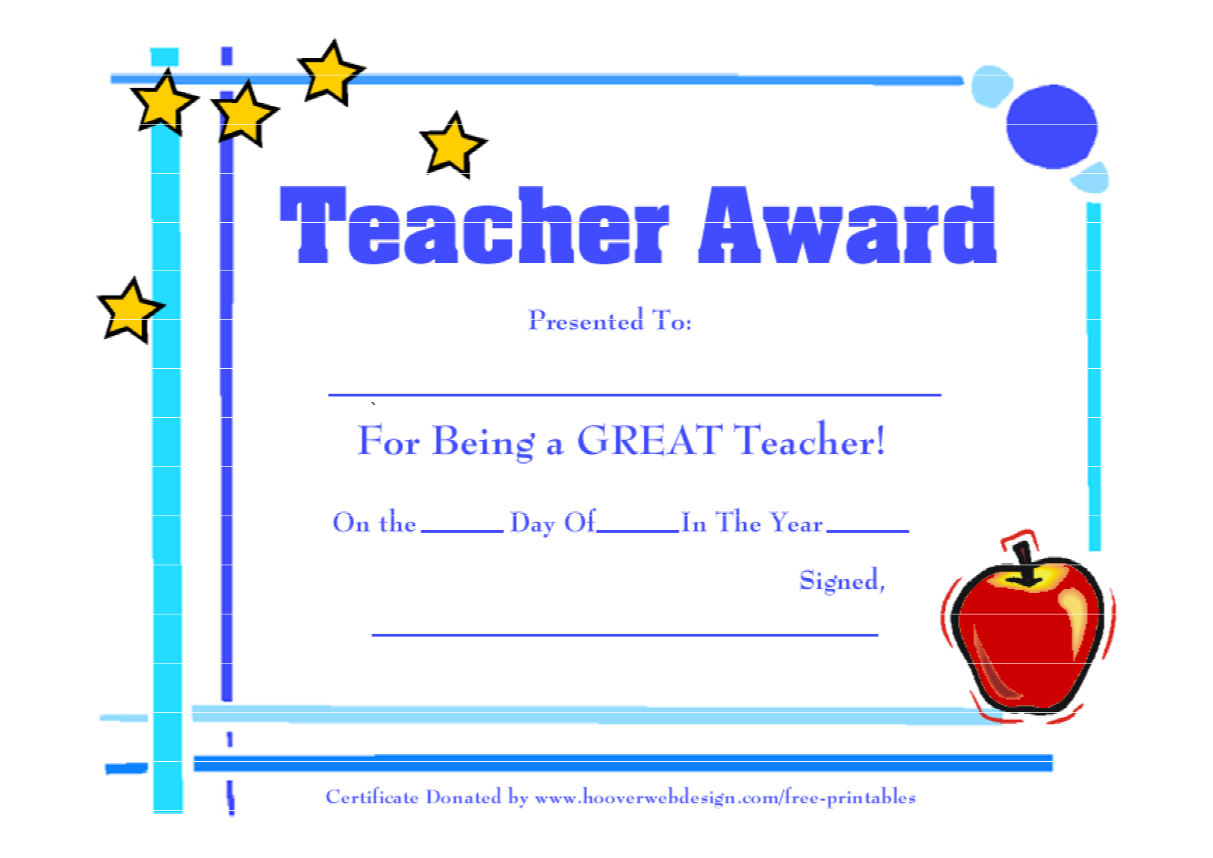 Best Teacher Certificate Templates Free ] - Best Teacher Intended For Best Teacher Certificate Templates Free