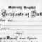 Birth Certificate Template 44 Free Word Pdf Psd Format With Fake Birth Certificate Template