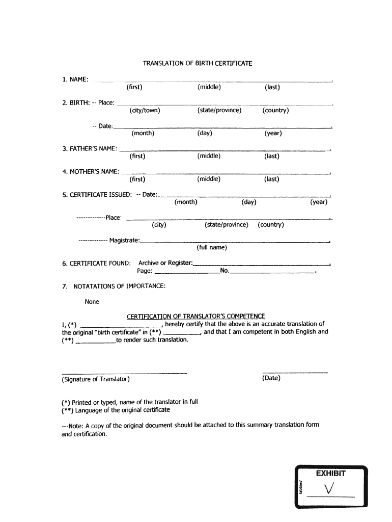 Birth Certificate Template – Fill Online, Printable Intended For Birth Certificate Fake Template