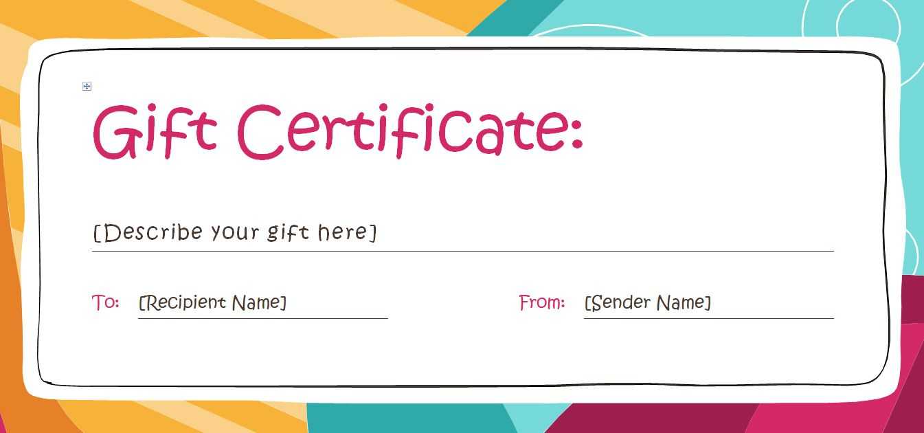 Blank Gift Certificate Templates - Milas.westernscandinavia With Fillable Gift Certificate Template Free