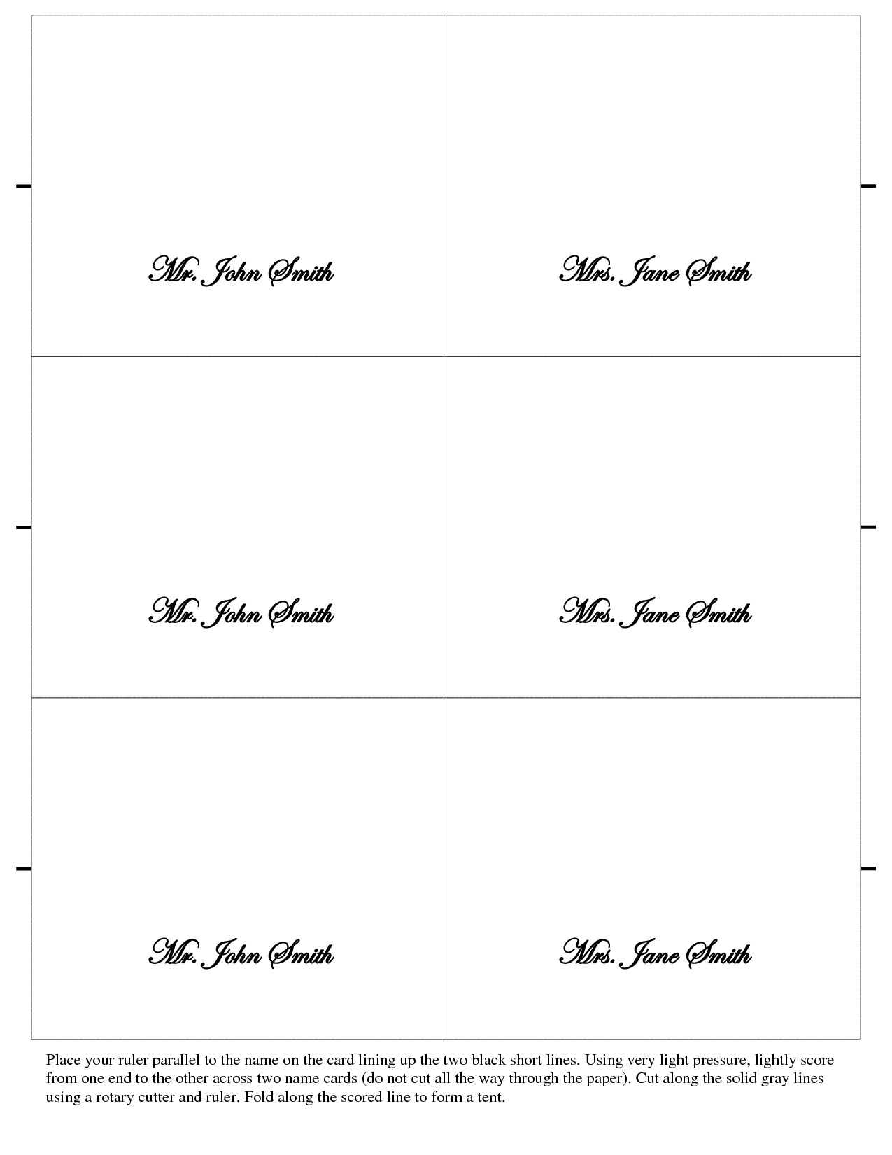 Blank Place Cards Luxmove Pro Card Template Free Download Inside Table Name Cards Template Free