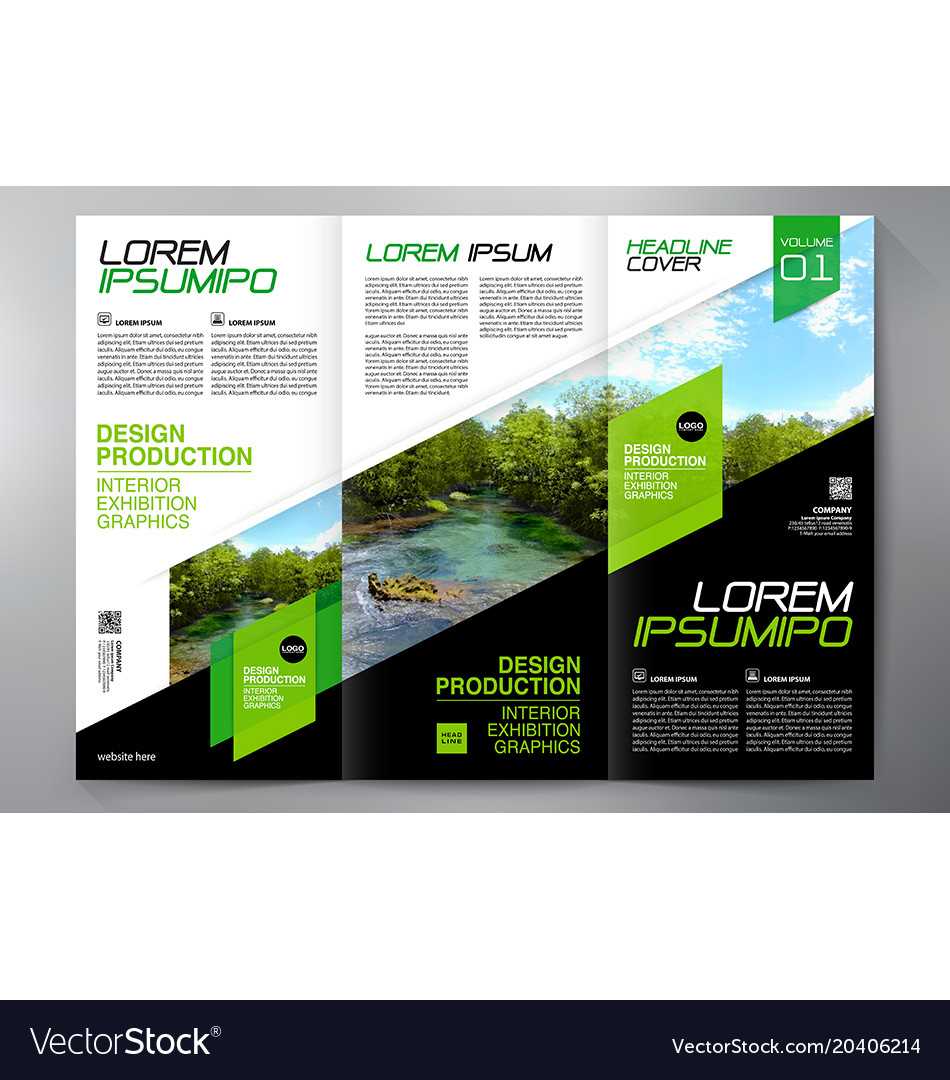 Brochure 3 Fold Flyer Design A4 Template Inside E Brochure Design Templates