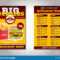 Burger Flyer Design Vector Template In A4 Size. Brochure And Within Mac Brochure Templates