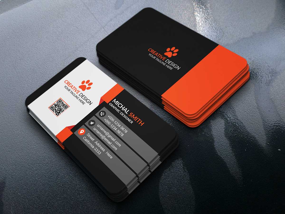 Business Card Design (Free Psd) On Behance With Visiting Card Templates Download