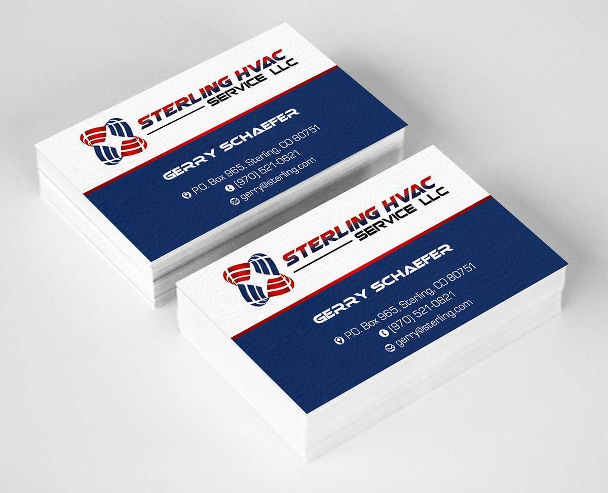 Business Card Logo – Business Card Tips For Hvac Business Card Template