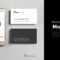 Business Card Mockups Modern Ppt Templates With Regard To Google Search Business Card Template