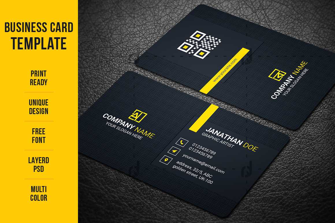 Business Card Template – Vsual Inside Buisness Card Template