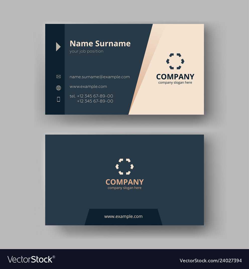 Business Card Templates With Visiting Card Illustrator Templates Download