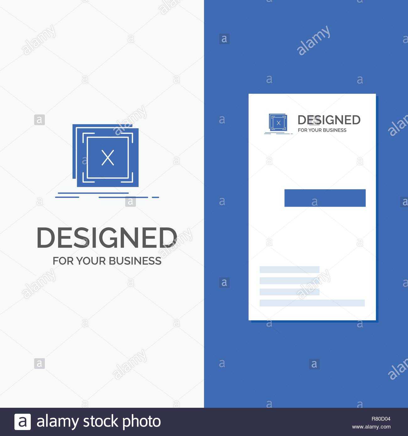 Business Logo For Error, Application, Message, Problem Intended For Queue Cards Template