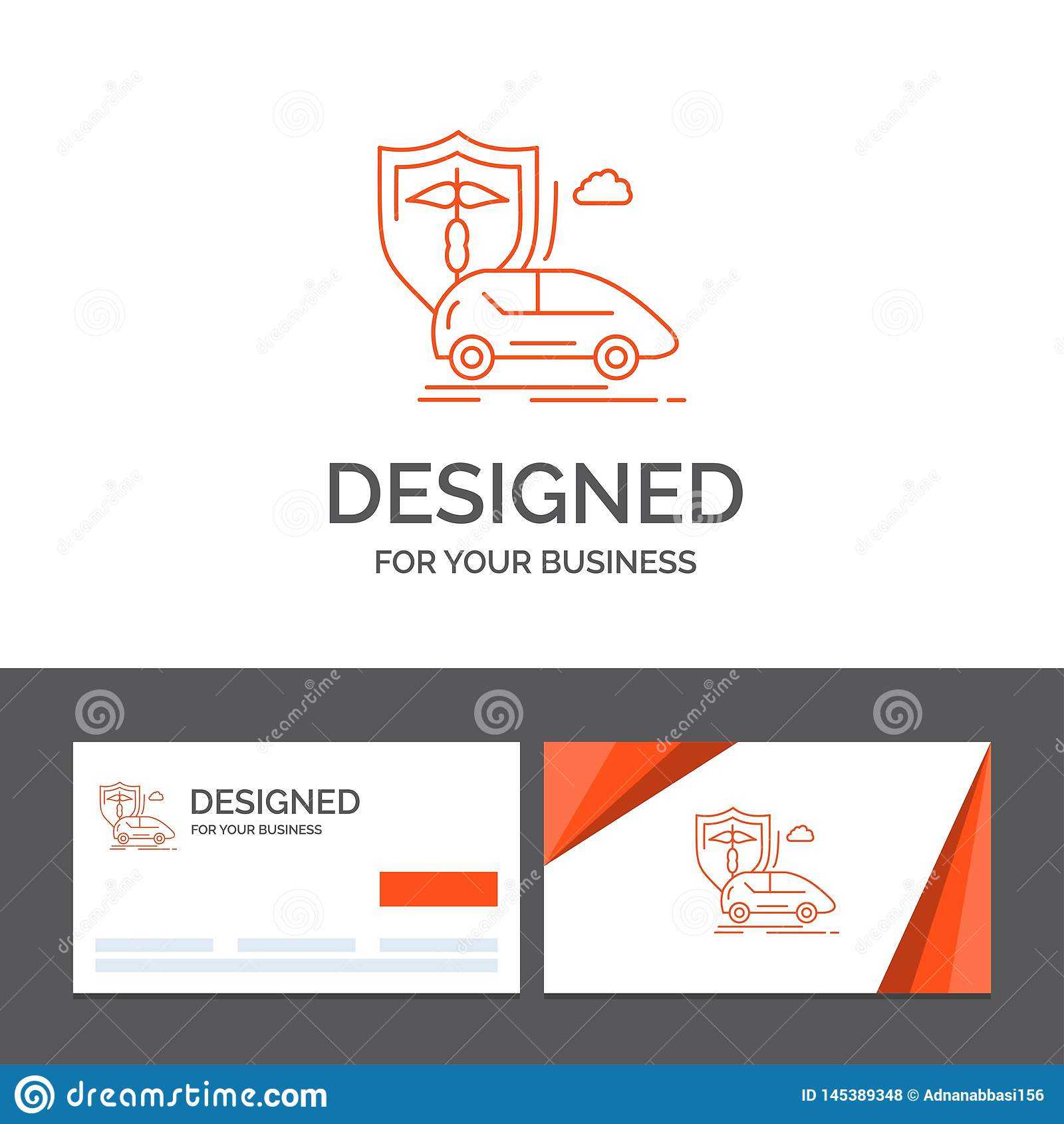 Business Logo Template For Car, Hand, Insurance, Transport With Regard To Auto Insurance Id Card Template