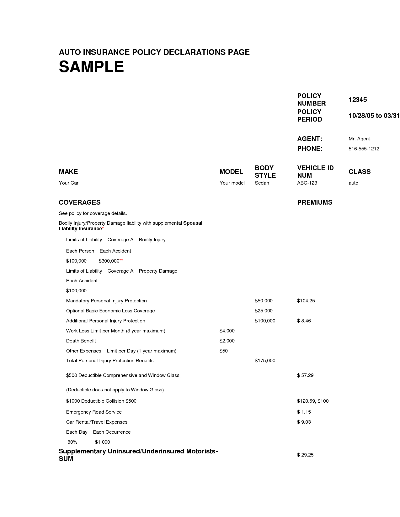 Car Insurance Card Template Best Life Insurance Policy Pertaining To Car Insurance Card Template Download