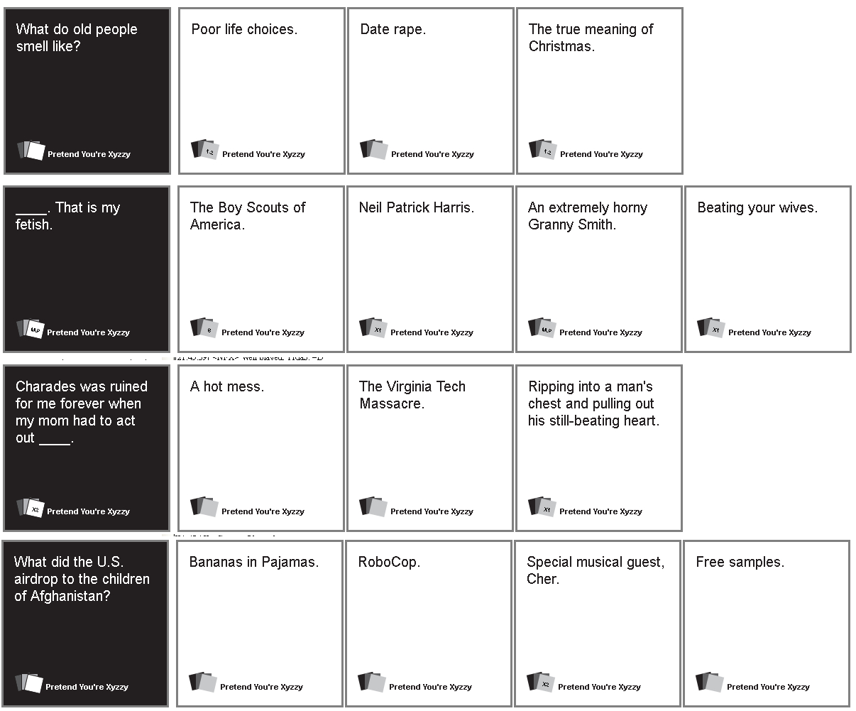 Cards Against Humanity 4Th Expansion Pdf Free – Clcsfr With Cards Against Humanity Template