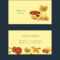 Cartoon Mexican Food Business Card Template Pertaining To Food Business Cards Templates Free