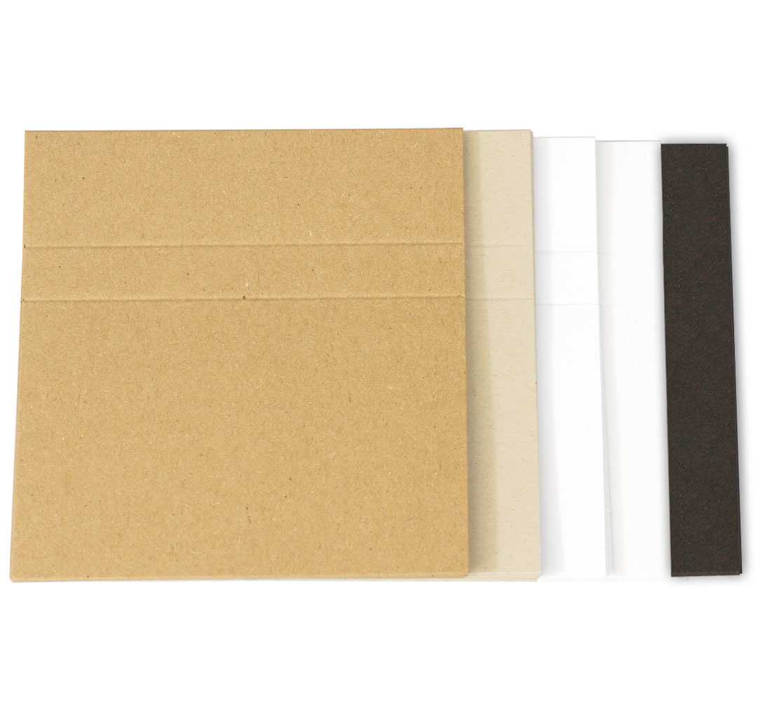 Cassette Case Blank J Cards – Brown Manila, Natural Recycled Regarding Cassette J Card Template