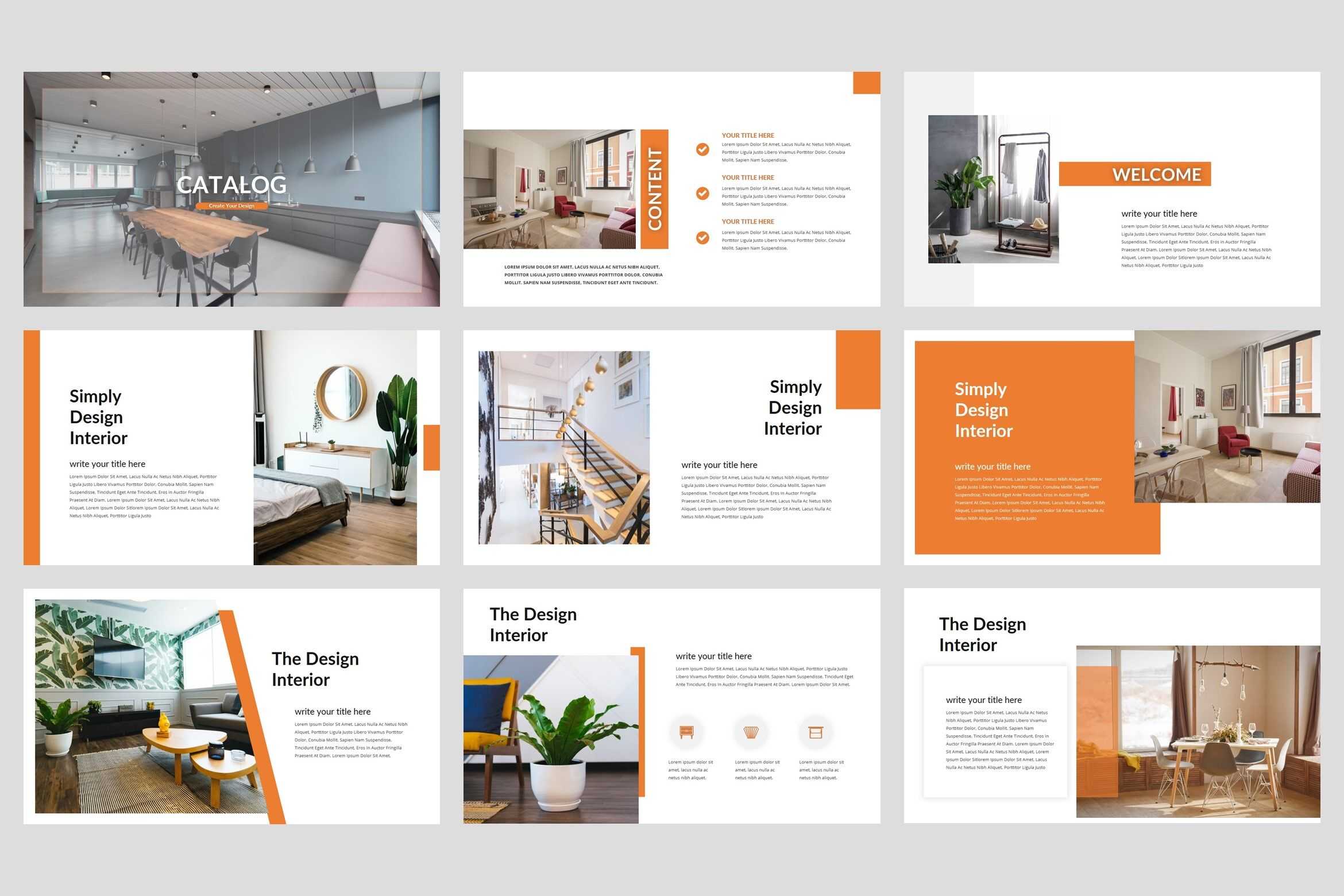 Catalog – Furniture Keynote Templatestringlabs Regarding Keynote Brochure Template